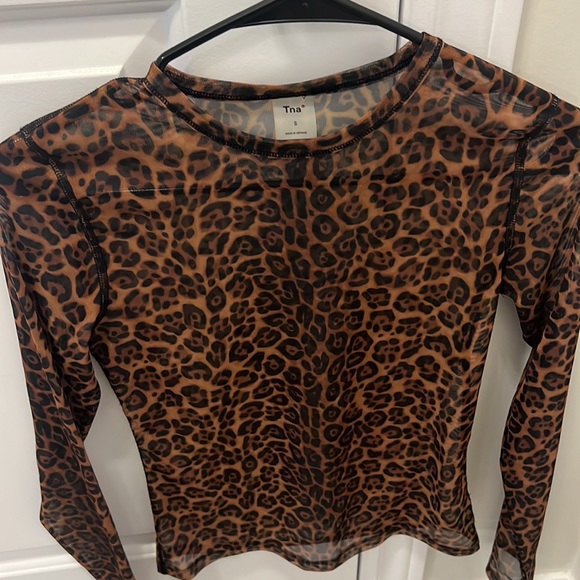 Long sleeve TNA sheer top - Picture 5 of 5